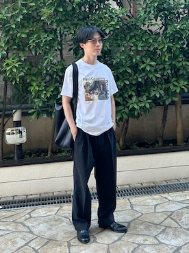「アイテム（サンダル）」を使った、のんさん（メンズ・173cm）の夏コーディネート