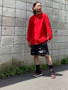 「GALLERY DEPT（ギャラリーデプト）のアイテム」を使った、kousuke_takahashiさん（メンズ・168cm）の夏コーディネート