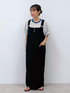 「アイテム（ワンピース/ドレス）」を使った、スエツギさん（レディース・145cm・30代）の夏コーディネート