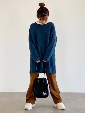 スエツギさん（レディース・145cm）の冬コーディネート