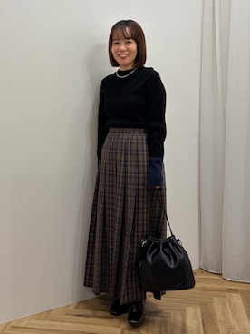 スエツギさん（レディース・145cm）の冬コーディネート