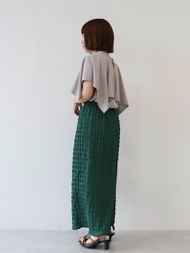 「アイテム（Tシャツ/カットソー）」を使った、スエツギさん（レディース・145cm・30代）の夏コーディネート