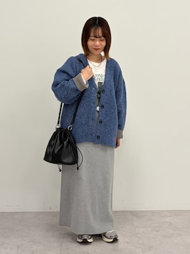 スエツギさん（骨格ウェーブ・レディース・145cm）の冬コーディネート