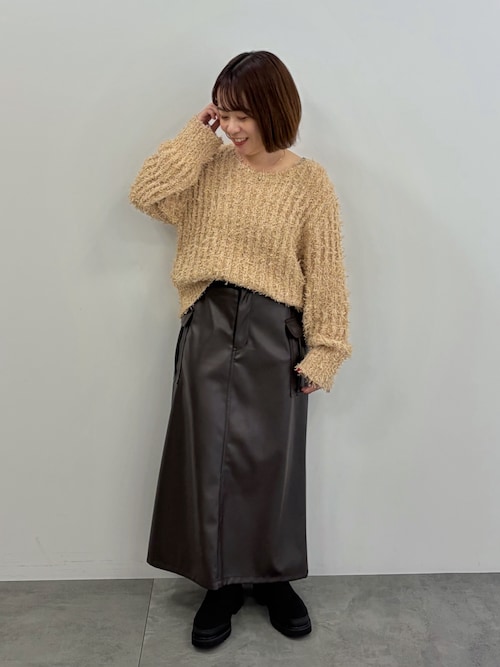 セール】Wポケットレザースカート（スカート）｜AMERICAN HOLIC