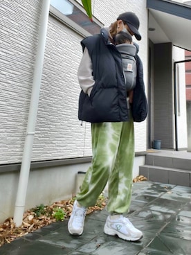 「Ergobaby（エルゴベビー）のアイテム」を使った、Maaaarさん（レディース・164cm）の秋コーディネート