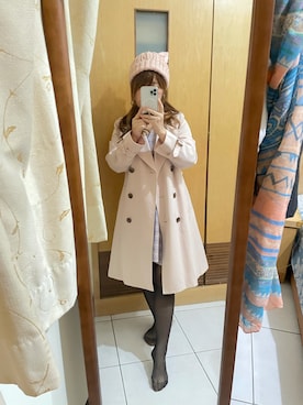 「CECIL McBEE（セシルマクビー）のアイテム（ジャケット/アウター）」を使った、Mico🇹🇼さん（レディース・155cm）の秋コーディネート