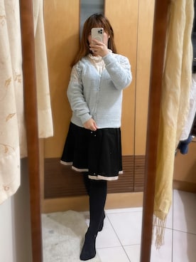 「bye bye（バイバイ）のアイテム」を使った、Mico🇹🇼さん（レディース・155cm）の春コーディネート