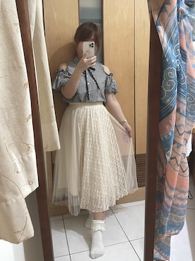 「bye bye（バイバイ）のアイテム」を使った、Mico🇹🇼さん（レディース・155cm）の秋コーディネート