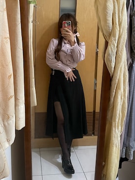 「MISCH MASCH（ミッシュマッシュ）のアイテム」を使った、Mico🇹🇼さん（レディース・155cm）の夏コーディネート