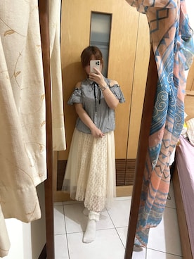 「bye bye（バイバイ）のアイテム」を使った、Mico🇹🇼さん（レディース・155cm）の秋コーディネート