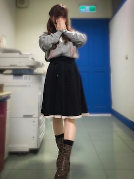 「MISCH MASCH（ミッシュマッシュ）のアイテム」を使った、Mico🇹🇼さん（レディース・155cm）の冬コーディネート