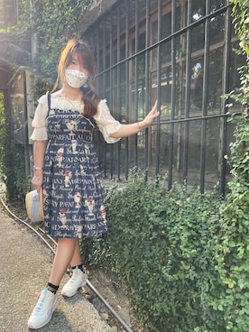 「Leur Getter（ルルゲッタ）のアイテム」を使った、Mico🇹🇼さん（レディース・155cm）の秋コーディネート