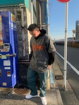 「アイテム（その他トップス）」を使った、タジさん（メンズ・173cm・20代）の夏コーディネート