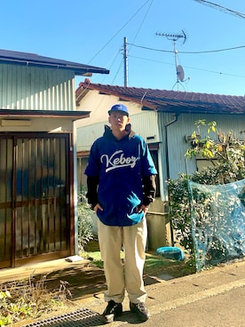 「ファッションの力を信じよう」｜「アイテム（その他トップス）」を使った、タジさん（メンズ・173cm）の冬コーディネート