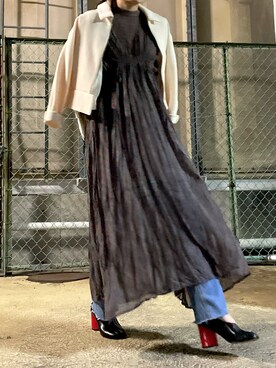 「CORTES WORKS（コルテスワークス）のアイテム」を使った、suga_さん（レディース・159cm）の秋コーディネート