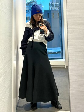 「BCBGMAXAZRIA（ビーシービージーマックスアズリア）のアイテム」を使った、suga_さん（レディース・159cm）の冬コーディネート