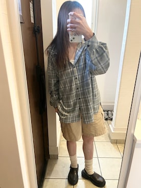 「w closet（ダブルクローゼット）のアイテム」を使った、nrkさん（レディース・158cm）の秋コーディネート