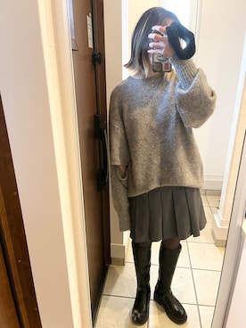 nrkさん（レディース・158cm）の冬コーディネート