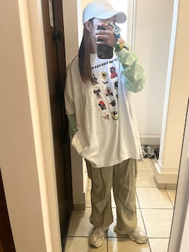「w closet（ダブルクローゼット）のアイテム」を使った、nrkさん（レディース・158cm）の秋コーディネート