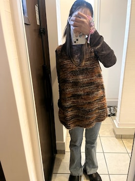 「no brand（ノーブランド）のアイテム」を使った、nrkさん（レディース・158cm）の秋コーディネート