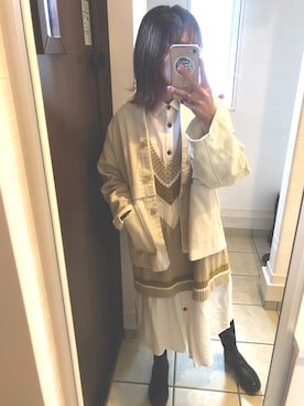 「SFW（エスエフダブリュー）のアイテム」を使った、nrkさん（レディース・158cm）の秋コーディネート