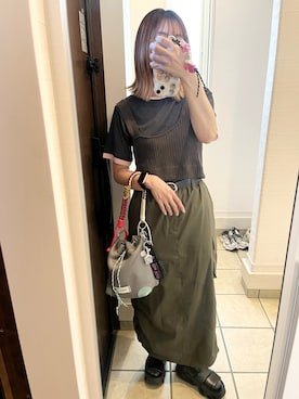 nrkさん(レディース・158cm)の夏コーディネート