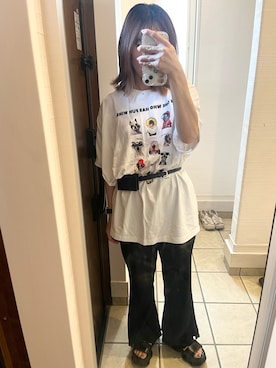「 hellam（へラム）のアイテム」を使った、nrkさん（レディース・158cm）の夏コーディネート