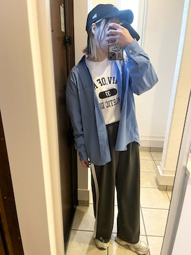 「ESTACOT（エスタコット）のアイテム」を使った、nrkさん（レディース・158cm）の冬コーディネート