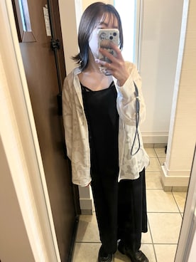 「w closet（ダブルクローゼット）のアイテム（ジャケット/アウター）」を使った、nrkさん（レディース・158cm）の春コーディネート