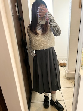 nrkさん（レディース・158cm）の冬コーディネート