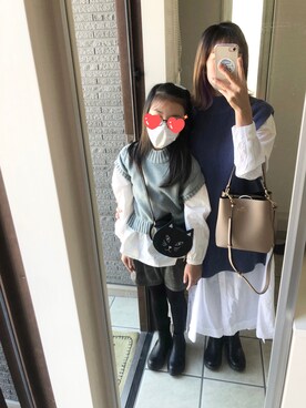 「SFW（エスエフダブリュー）のアイテム」を使った、nrkさん（レディース・158cm）の秋コーディネート