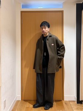 「アイテム（その他アウター）」を使った、むらかみ せいさん（メンズ・170cm・20代）の冬コーディネート