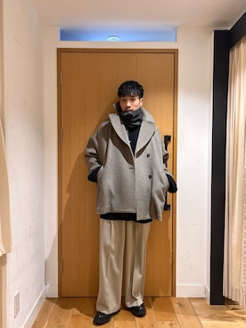 むらかみ せいさん（メンズ・170cm）の冬コーディネート