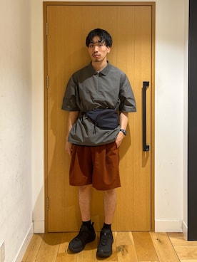 「フェス」｜むらかみ せいさん（メンズ・170cm）の夏コーディネート