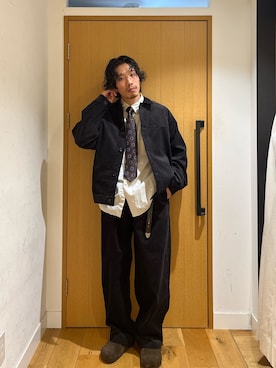「URBAN RESEARCH DOORS(アーバンリサーチドアーズ)のアイテム(フォーマルスーツ/小物)」を使った、むらかみ せいさん(メンズ・170cm)の秋コーディネート