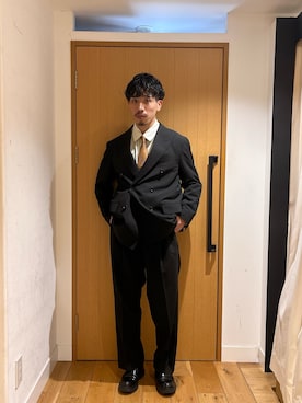 「オフィス」｜むらかみ せいさん（メンズ・170cm）の春コーディネート