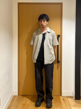 「MERRELL（メレル）のアイテム」を使った、むらかみ せいさん（メンズ・170cm）の夏コーディネート