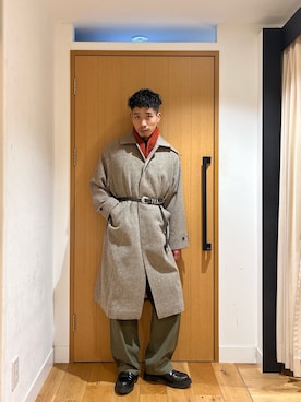 「アイテム（その他アウター）」を使った、むらかみ せいさん（メンズ・170cm・20代）の秋コーディネート