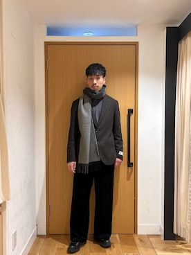 むらかみ せいさん（メンズ・170cm）の冬コーディネート