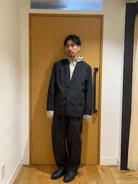 「BURLAP OUTFITTER（バーラップアウトフィッター）のアイテム」を使った、むらかみ せいさん（メンズ・170cm）の春コーディネート
