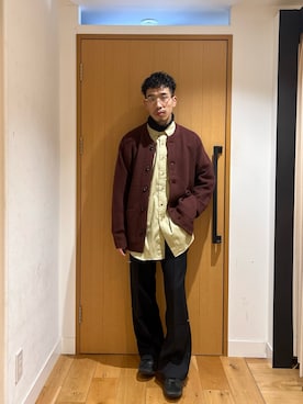 むらかみ せいさん（骨格ナチュラル・メンズ・170cm）の秋コーディネート