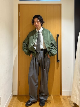 「URBAN RESEARCH DOORS(アーバンリサーチドアーズ)のアイテム(フォーマルスーツ/小物)」を使った、むらかみ せいさん(メンズ・170cm)の秋コーディネート