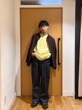 「LACOSTE（ラコステ）のアイテム」を使った、むらかみ せいさん（メンズ・170cm）の夏コーディネート