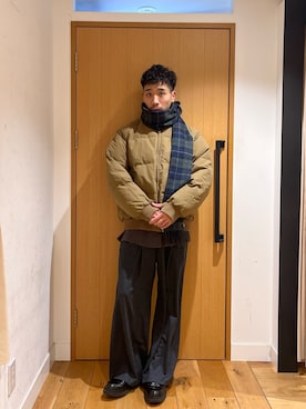 「ノースフェイス」｜むらかみ せいさん（メンズ・170cm）の秋コーディネート