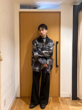 むらかみ せいさん（メンズ・170cm）の春コーディネート
