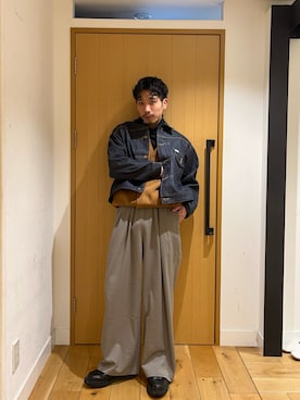 むらかみ せいさん（メンズ・170cm）の冬コーディネート