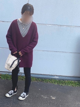 kmmyさん（レディース・157cm）の春コーディネート