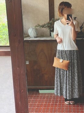 kmmyさん（レディース・157cm）の夏コーディネート