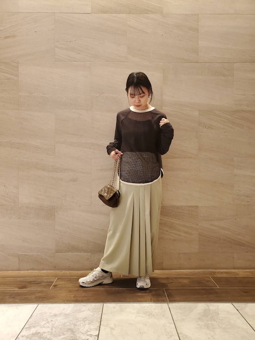 セール】ラップライクプリーツスカート（スカート）｜KBF