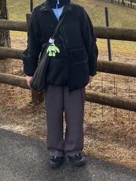 ___nmu___さん（レディース・151cm）の冬コーディネート